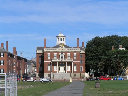 The Custom House is located on Derby Street in Salem, Massachusetts. It is part of the Salem Maritime National Historic Site, which was the very first historic site maintained by the National Park System. 