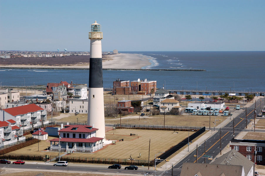 The Absecon Light is a coastal lighthouse located in the north end of Atlantic City, New Jersey overlooking Absecon Inlet. It is the tallest lighthouse in the state of New Jersey and is the third tallest masonry lighthouse in the United States.