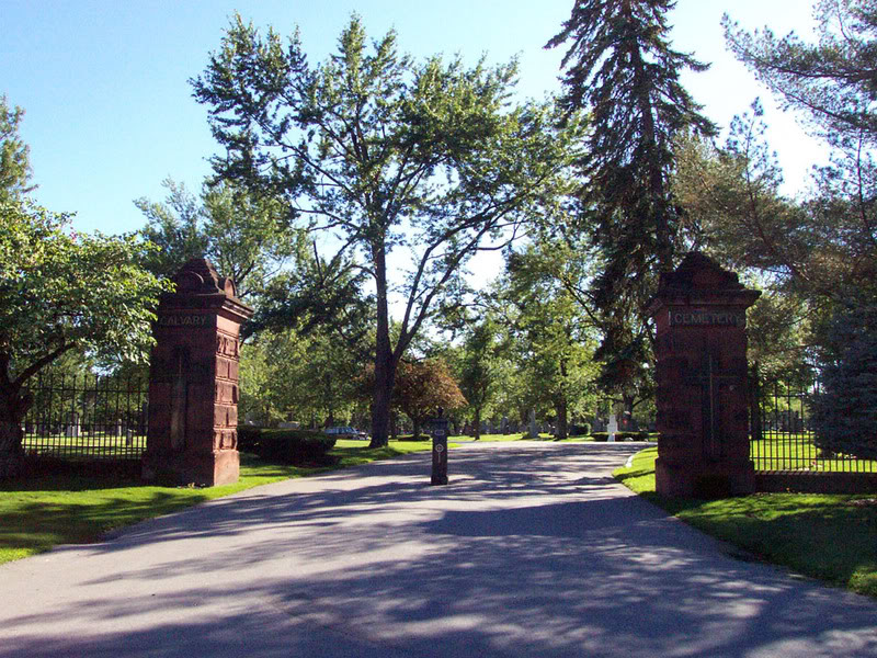 Calvary Cemetery is located at 248 Belle Vista Avenue on the west side of Youngstown, Ohio. The cemetery is maintained by the Roman Catholic Diocese of Youngstown.