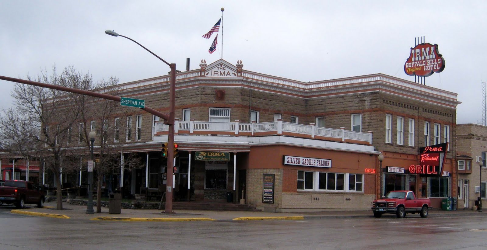 Step back in time- into the old west of today, at the Irma Hotel, - a place that Buffalo Bill Cody called 