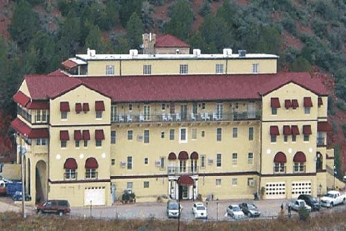 This Spanish Mission style building, constructed in 1926, started out as the United Verde Hospital, opening January, 1927.