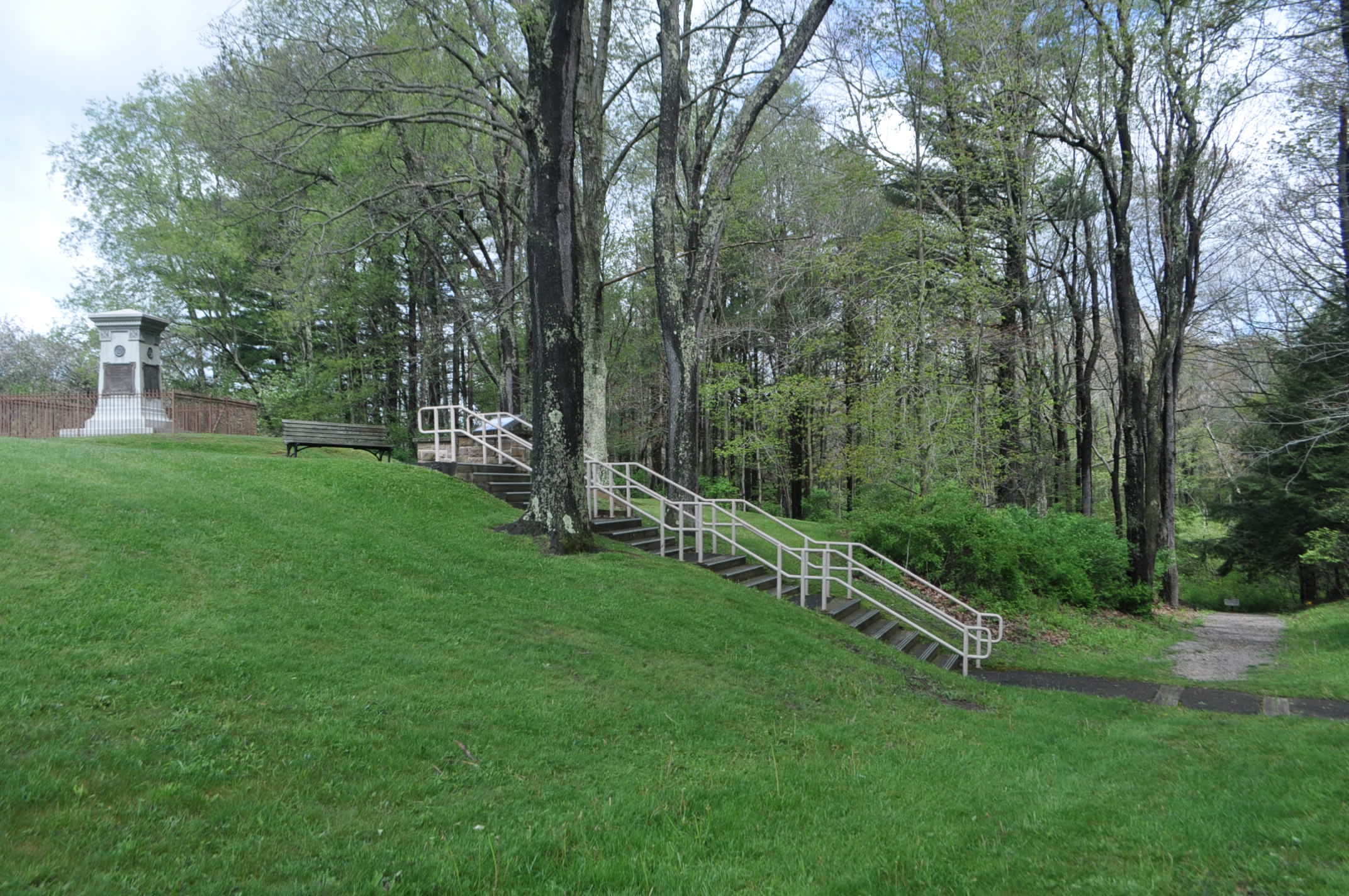 General Braddock's Grave paranormal