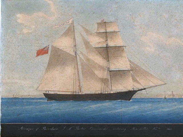 The Mary Celeste was a British-American merchant brigantine famous for having been discovered on 4 December 1872 in the Atlantic Ocean, unmanned and apparently abandoned (one lifeboat was missing, along with its crew of seven), although the weather was fine and her crew had been experienced and capable seamen.