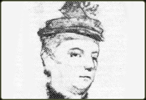 Alice Manely Russell (1852-1941) moved with her family to Fall River in 1873. Upon her father's death in 1878, she moved to 96 Second Street, next door to the Borden family, and was quite friendly with them for the twelve years leading up to the murders. 