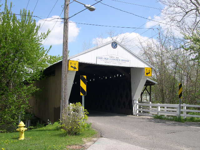 Newton Falls Covered Bridge paranormal