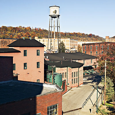 Today the Buffalo Trace Distillery site encompasses 119 acres and 114 buildings.