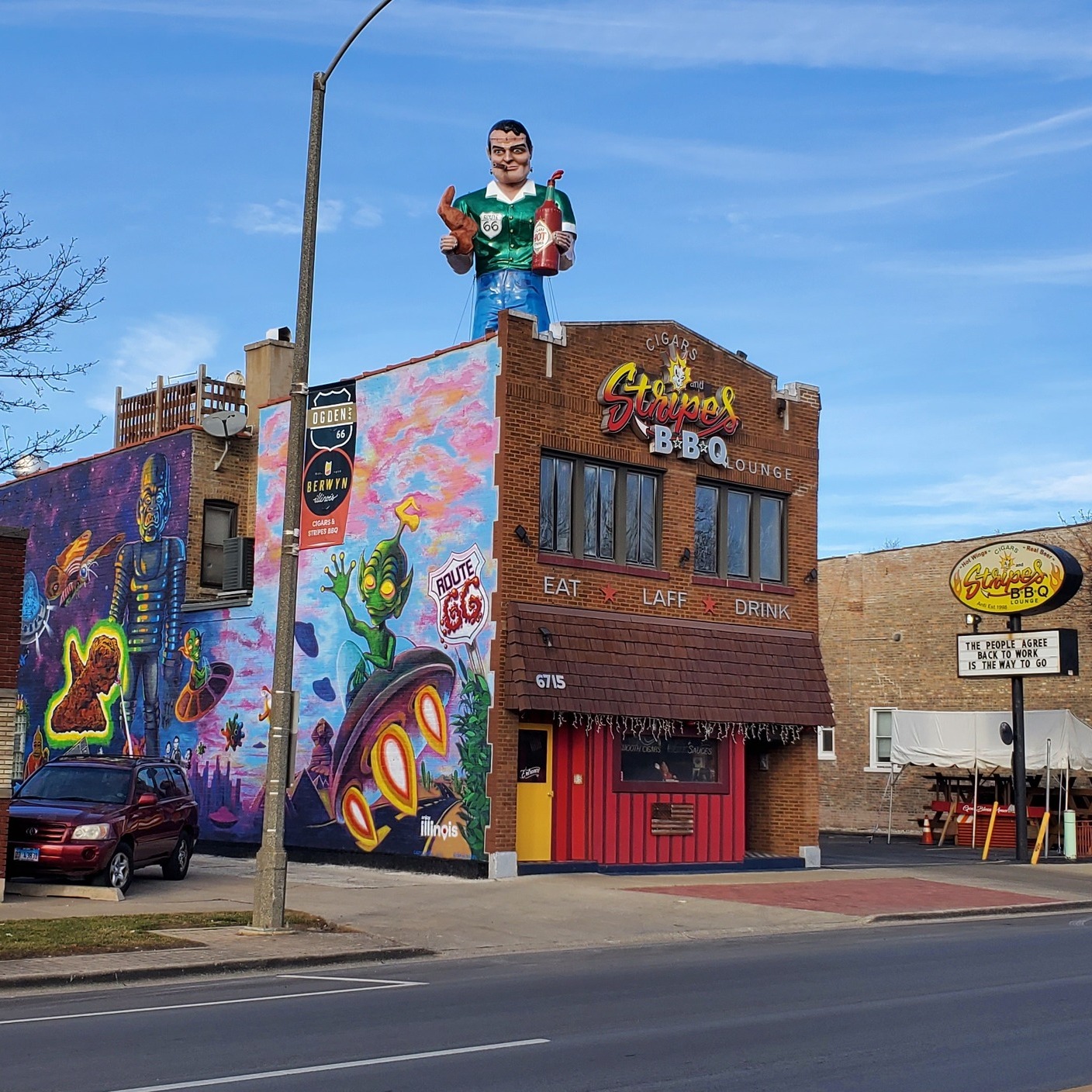 Cigars and  Stripes BBQ Lounge