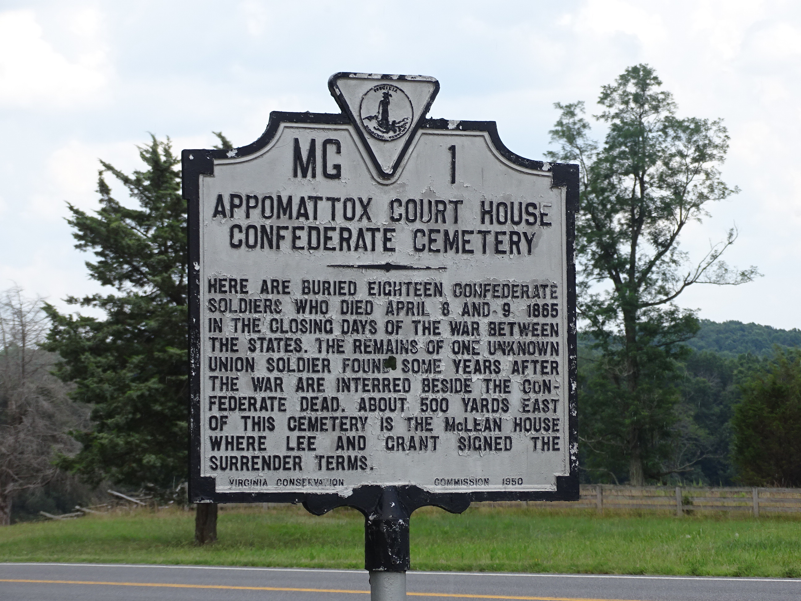 The Appomattox Confederate Cemetery paranormal
