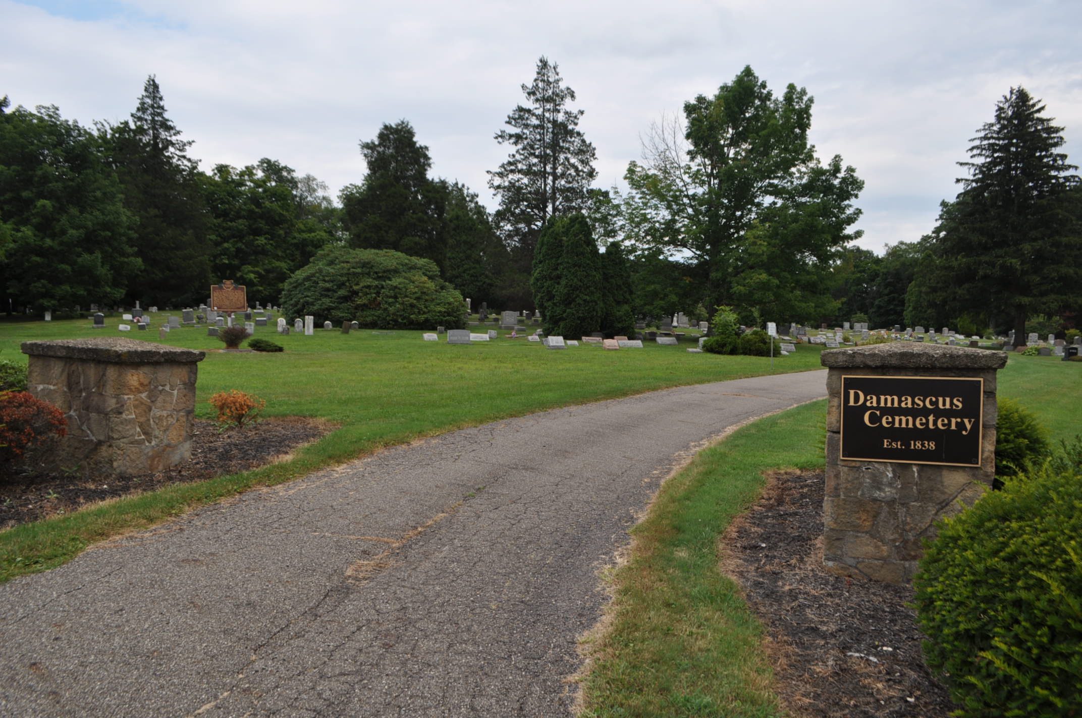 Damascus Cemetery paranormal