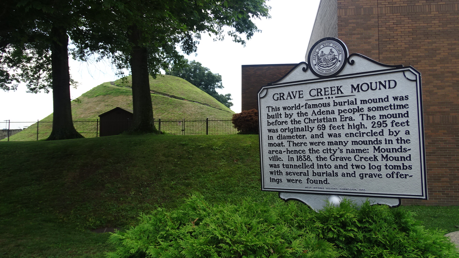 Grave Creek Mound Historical Site paranormal