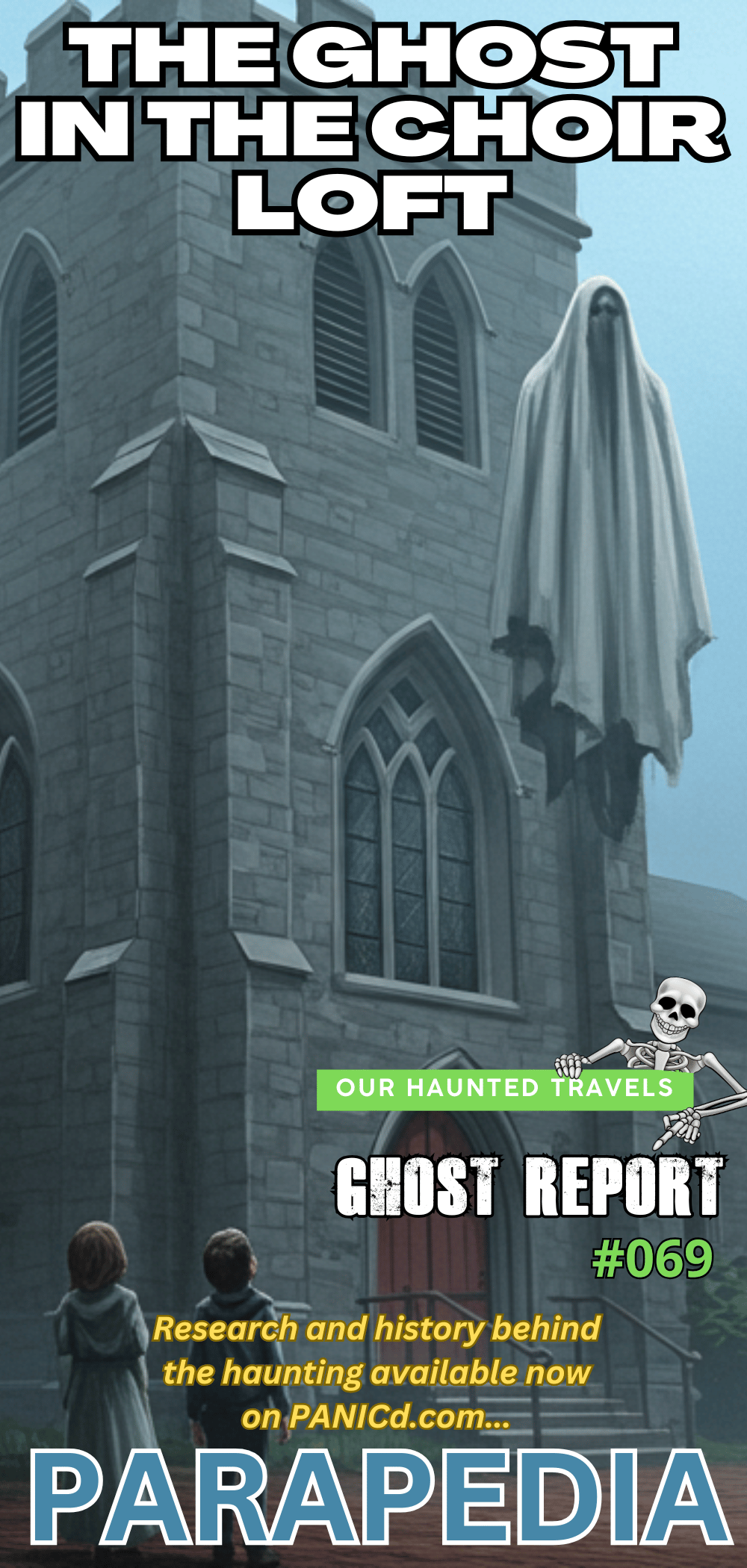 Only children are able to see the spirit that haunts the choir loft.