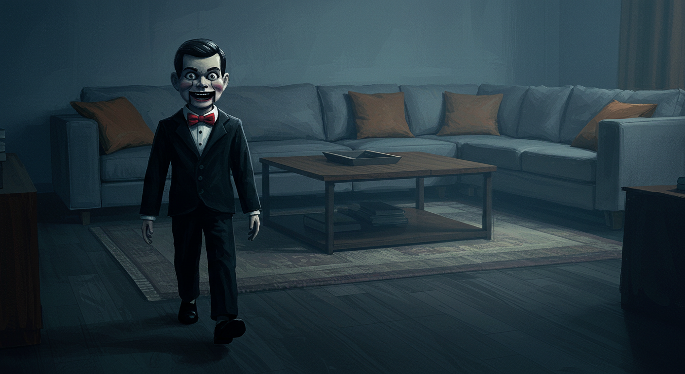 The haunted ventriloquist doll