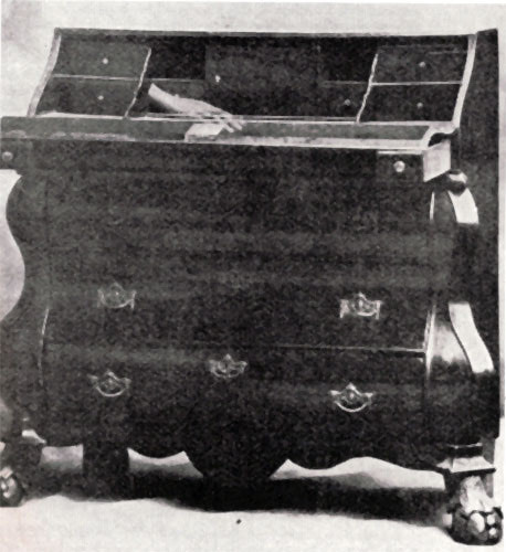 Haunted Bureau Ghost Picture